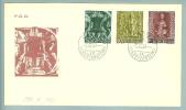 Liechtenstein 1959-12-02 FDC Zu#342-4 - Covers & Documents