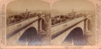 Photos Stéréoscopiques-PHOTO- England- Le Pont De Londres LONDON Bridge -Strohmeyer & Wyman -Underwood - Stereoscopic