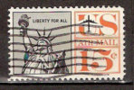 Timbre Etats-Unis Y&T Air Mail N° PA 59 (1). Oblitéré. 15 Cents. Cote 0.15 € - 2a. 1941-1960 Afgestempeld