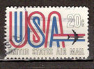 Timbre Etats-Unis Y&T Air Mail N° PA 71 (1). Oblitéré. 20 Cents. Cote 0.15 € - 3a. 1961-… Oblitérés
