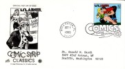 #3000q 32-cent Comic Strips, L'il Abner, Boca Raton FL 1 October 1995 ,First Day Cancel Postmark - 1991-2000