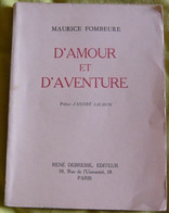 D'amour Et D'aventure - Franse Schrijvers