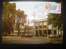 CONSEIL DE L'EUROPE EUROPA PARLAMENT ANCIEN BATIMENT MAISON DE L'EUROPE EUROPAHAUS - Storia Postale