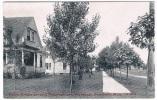 US-298   GRANDVILLE : Grand Avenue Showing Congresional Parsonage - Andere & Zonder Classificatie