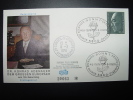 ALLEMAGNE ADENAUER BONN ROSE CONSEIL DE L´EUROPE EUROPA PARLAMENT NUMEROTE TIRAGE LIMITE FDC - Cartas & Documentos