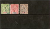 MADAGASCAR N 42a/44 Oblitéré - Used Stamps