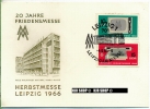 1966, Herbstmesse, FDC, Gest. - 1e Dag FDC (vellen)