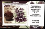 Italia 2008, Made In Italy: Zafferano Dell'Aquila (**) - Filatelistische Kaarten