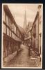 RB 830 - 1950's Postcard Church Lane Ledbury Herefordshire - Herefordshire