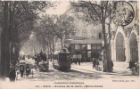 NICE 50 AVENUE DE LA GARE NOTRE DAME (TRAMWAY ET DILIGENCE) 1907 - Straßenverkehr - Auto, Bus, Tram
