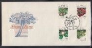 Cocos (Keeling) Islands 1989 Flora Definitives Part 3 FDC - Cocos (Keeling) Islands