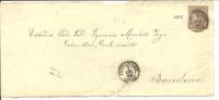 CARTA JEREZ DE LA FRONTERA1869      SOLO FRONTAL - Covers & Documents