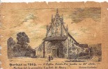 MORLAAS EN 1845 EGLISE SAINTE FOI FONDEE AU XIè MORLAAS FUT LA 1ERE CAPITALE DU BEARN  REF 24938 - Morlaas