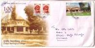 GOOD INDIA Postal Cover To ESTONIA 2011 - Good Stamped: Raman ; Theological College - Brieven En Documenten
