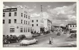 Coeur D'Alene Idaho, Sherman Avenue, Great Auto, Hotel, Wilma Theater(?) Signs, C1940s Vintage Real Photo Postcard - Coeur D'Alene