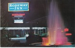 Boise ID Idaho, Rodeway Inn Of Boise, Lodging Motel At Night,  C1970s/80s Vintage Postcard - Boise