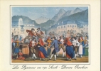 FRANCE : Les Pyrénées : ## Danse Ossaloise à Laruns ## Litho Du XIXe S. - REPRO - Nieuwe Postkaart/Carte Postale Neu - Laruns