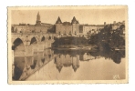 Cp, 82, Montauban, Vue Générale, Le Vieux Pont Et Le Musée Ingres, L'Eglise St-Jacques Et La Cathédrale, écrite 1943 - Montauban