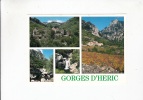 B50902 Cévennes Gorges D'Heric Multi Vues Used Perfect Shape - Languedoc-Roussillon