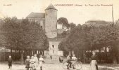 CPA 55 GONDRECOURT LA TOUR ET LES PROMENADES 1915 - Gondrecourt Le Chateau