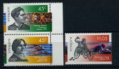 Australie ** N° 1534/1535 Se Tenant + 1536 - J.O. Et Paralympiques D´Atlanta (coureur, Nageuses, Athlètes En Fauteuil) - Mint Stamps