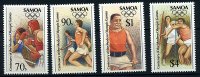 Iles Samoa ** N° 838 à 841 - Cent. Des J.O (boxe, Course, Haltérophilie, Javelot) - Samoa (Staat)