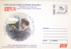 ATM - AUTOMATED TELLER MACHINE,2004 COVERS STATIONERY ENTIER POSTAL, UNUSED ROMANIA. - Informatique