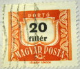 Hungary 1958 Postage Due 20f - Used - Portomarken