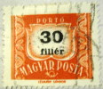 Hungary 1958 Postage Due 30f - Used - Segnatasse