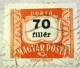 Hungary 1958 Postage Due 70f - Used - Strafport