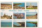 CP, 22, Plérin-sur-Mer, 9 Vues De Ses Sites Touristiques, 1984, Voyagée - Plérin / Saint-Laurent-de-la-Mer
