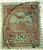 Hungary 1900 Turul Mythical Bird 50f - Used - Used Stamps