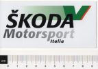 Ade025 Figurine, Adesivi, Stickers, Autocollant | Skoda Rally Motorsport Auto Automobile Rallies - Automobile - F1