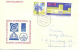 1970 25 Jahre Rundfunk ZDR Mi 1573-4 / Sc 1205a / YT 1265A Auf Brief/lettre/on Letter [sim] - Storia Postale