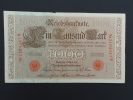 1910 A - Billet 1000 Mark - Allemagne - Série N : N° 2104347 N - (Banknote Deutschland Germany) - 1.000 Mark