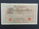 1910 A - Billet 1000 Mark - Allemagne - Série N : N° 2104341 N - (Banknote Deutschland Germany) - 1.000 Mark