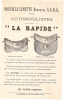 Automobile/Lunette/ La Rapide/ Vers 1910                          SP118 - Unclassified