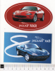 Ade031 Figurine, Adesivi, Stickers, Autocollant | Jaguar XKR - XK8 - Motores