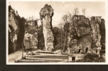 440. Germany, Teutoburgerwald - Externsteine - Real Photo Postcard - Detmold