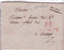 Lettre Datée De Glabais 1822  Avec Marque P.P + GENAPPE. RR Et TTB - 1815-1830 (Période Hollandaise)