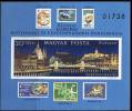 HUNGARY - MAGYAR P -  KSZE  - EUROPE - STAMPS On STAMPS  - IMPERF  - 1982 - Institutions Européennes