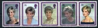 1998 Inghilterra, Lady Diana , Serie Completa Nuova (**) - Unused Stamps