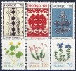 D1268. Norway 1973. Michel 668-73. MNH(**) - Unused Stamps