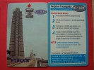 Chip Phone Card, La Plaza De La Revolucion, $10 - Cuba