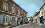 Vendée - Ref M204- La Chataigneraie - Rue St Jean Et Hotel Du Lion D Or  - Carte Bon Etat - - La Chataigneraie