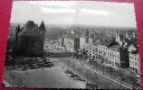 == Belgien , Bruxelles, Porte De Hal.. Verkehr .. 1959 Alte Autos Nach ES - Public Transport (surface)