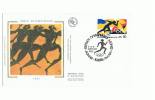 FDC GRECE JEUX OLYMPIQUES  DE BARCELONE 1992 - Zomer 1992: Barcelona