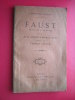 NOUVELLE EDITION  FAUST OPERA EN CINQ ACTES PAROLES DE J.BARBIER & M CARRE MUSIQUE DE CHARLES GOUNOD  PARIS CALMANN LEVY - Musica