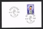 BELGIE  KAART MET 2 SPECIALE STEMPELS  OOSTENDE  15-12-1968 - Souvenir Cards - Joint Issues [HK]