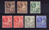 Barbados - 1912/16 - Definitives (Part Set) - Used - Barbades (...-1966)